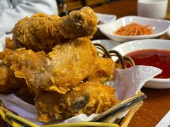 原味炸鸡（配蘸料）-黑山岛餐厅