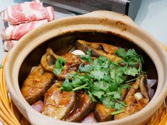 砂锅生焗比目鱼-鲜螺湾(鹏欣丽都店)