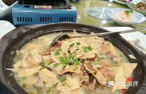 Dried Meat and Wild Bamboo Shoots Stew