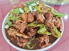 莱芜鲜花椒炒鸡-雪湖煜辰鱼头老店(雪野湖店)