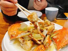 葱姜梭子蟹-四合院海鲜小厨(旱西关店)