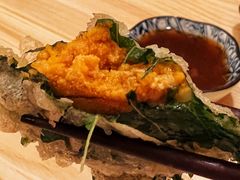 紫苏海胆天妇罗拼盘-鮨清日本料理