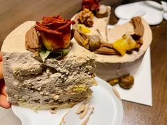 栗子蛋糕-山与蓝·轻糖鲜果蛋糕(勒泰店)