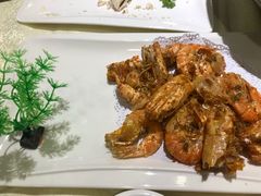 椒盐九节虾-聚鲜港（五洞）牛肉自选火锅