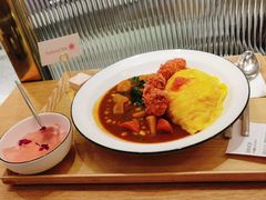 炸鸡块咖喱蛋包饭套餐-池奈·咖喱蛋包饭(熙地港店)