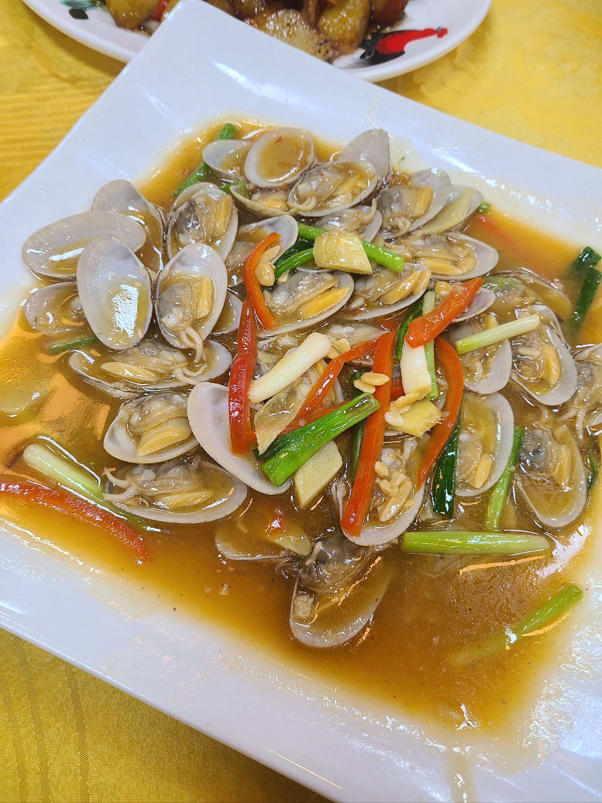 好吃的炒花甲,超级香