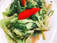虾酱炒空心菜-肥仔文澳门猪骨煲(南京西路店)