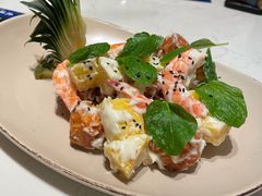 菠萝油条虾-鹿港小镇(悠唐店)