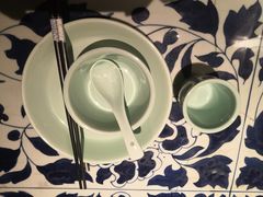 餐具摆设-绿茶餐厅(布吉万象汇店)