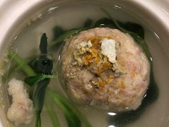 蟹粉狮子头-怡园饭店-餐厅(四望亭店)