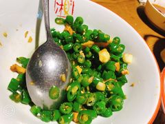 青椒炒油渣-湘味淳(千禧街店)