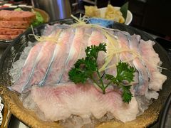 游水青斑起片-一哥澳门豆捞·澳门风打边炉(高德置地店)