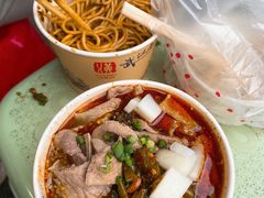 生烫牛肉牛腰猪肝-鹏记热干面生烫牛肉(玫瑰苑店)