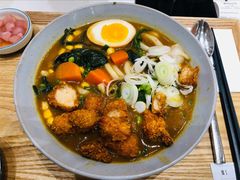 炸鸡块咖喱乌冬面-池奈·咖喱蛋包饭(熙地港店)
