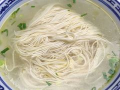 鸡汤银丝面-新万鑫银丝面·非遗无锡味(惠山古镇店)