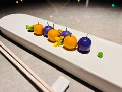 像星空般的红酒鹅肝-木守西溪溪隐餐厅