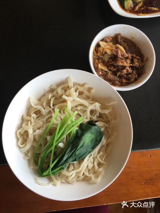 情忆草原涮肉馆羊肉汆面图片