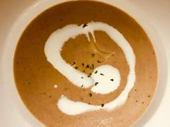 奶油蘑菇汤&nbsp;mushroom&nbsp;soup-MARU玛露音乐餐厅(大学路店)