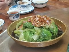 红葱头淋生菜-桃姐农庄老字号(从化温泉店)
