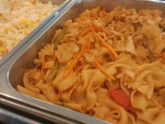 服务员介绍说是面片-八达岭饭店