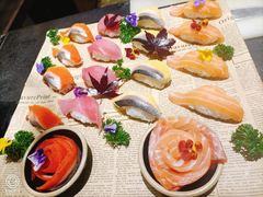 金枪鱼刺身-巴西烤肉海鲜自助餐厅