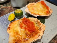 芝士蟹肉焗扇贝-炙柒Sekinana·精致料理 烧鸟·铁板烧(海上世界店)