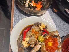 -草家酱蟹炭火烤肉店(珲春南路二店)