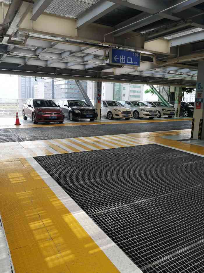 赛格国际楼顶阳光停车场