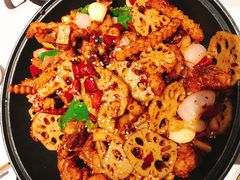 干锅牛蛙-渝蛙馆(新百店)