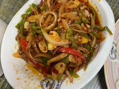 爆炒羊肚丝拌面-歹歹的加个面过油肉拌面(贵州路店)