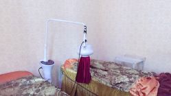 包房里的艾灸仪-欧妍泉美容养生堂