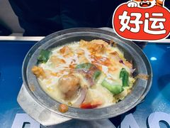 芝士焗石斑鱼饭-伯友茶记(中华广场店)