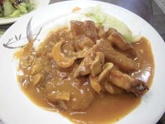 蘑菇汁鸡扒饭-兰芳园(上环店)