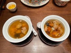 藏区羊肚菌花胶炖走地鸡汤-觅唐MITONG(鸟巢店)