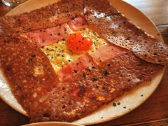 巴黎火腿鸡蛋芝士蘑菇可丽饼-RAC BAR(安福路店)