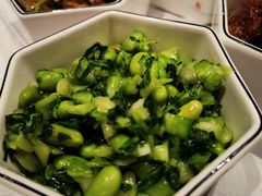 青菜蚕豆-上海老饭店(北京分店)