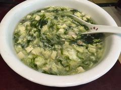紫菜豆腐鸡蛋蛤蜊汤-牟传仁饭庄(星海店)
