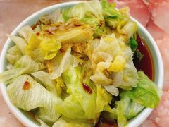 白灼生菜-香江姳苑粥饭(人民广场店)