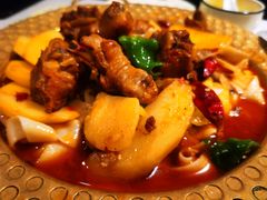 大盘鸡拌面-刀郎牛肉面新疆餐厅·烧烤(清真通州珠江国际城店)