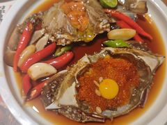 -草家酱蟹炭火烤肉店(珲春南路一店)