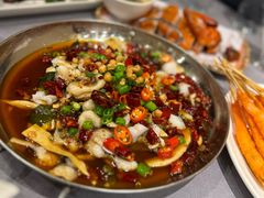 椒麻黑鱼片-金哥私房菜馆(张府园总店)
