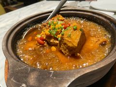 海胆虾怪酱炖老豆腐-青雅中餐厅(大连金石滩绿发希尔顿度假酒店)
