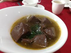 韭菜煮猪红-鼎珑点心仔(燕塘店)