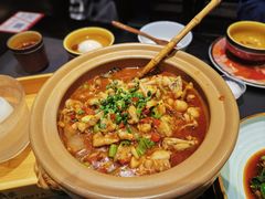 青椒紫苏焖牛蛙-火宫殿·湘菜小吃·商务宴请·生日聚会(市府店)