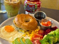 三文鱼营养餐-ommo cafe(半岛城邦店)