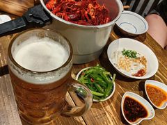 手工蒜苗丝-盟重烧烤(东瓜山创始店)