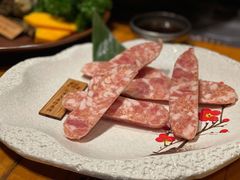 飞鱼籽香肠-黑牛の店·和牛烧肉(合生汇店)