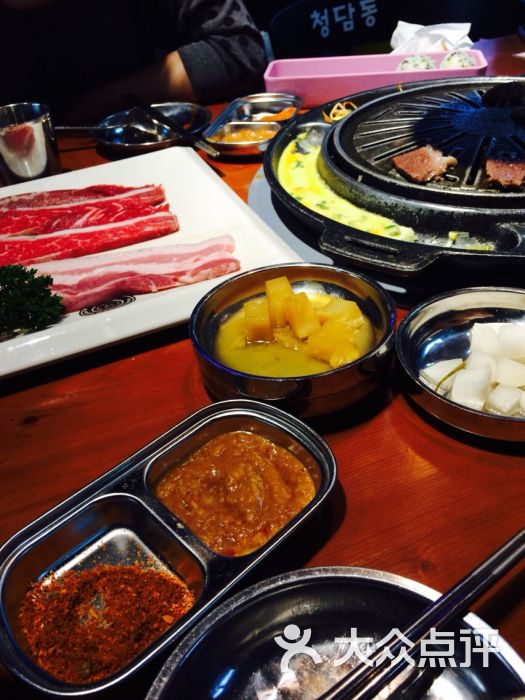 清潭洞烤肉(新街口店)的点评