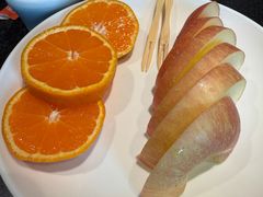 餐前小水果-五谷丰登农家院·地道胶东菜·海鲜烧烤(威海店)