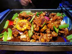黑椒耗油味平锅牛蛙-蛙来哒(正荣财富店)